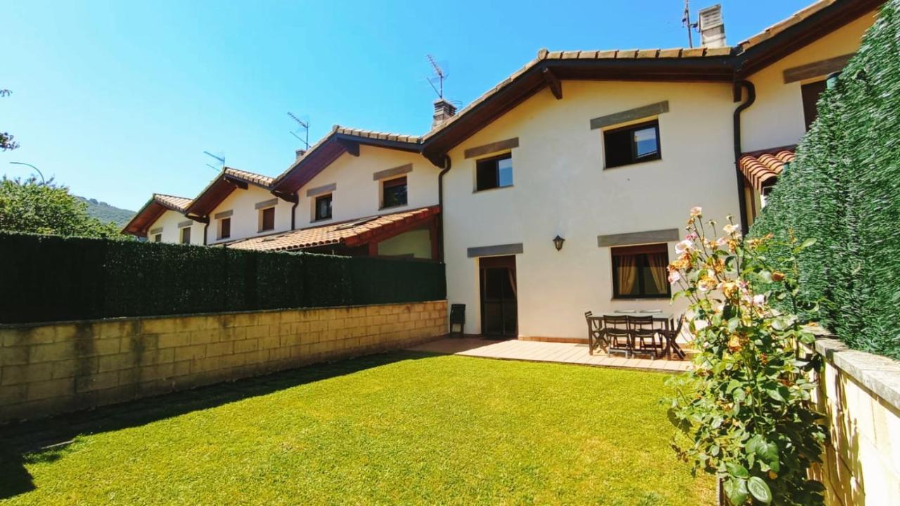 Magnifica Casa Con Jardin, Bbq E Hidromasaje Villa Leitza  Bagian luar foto